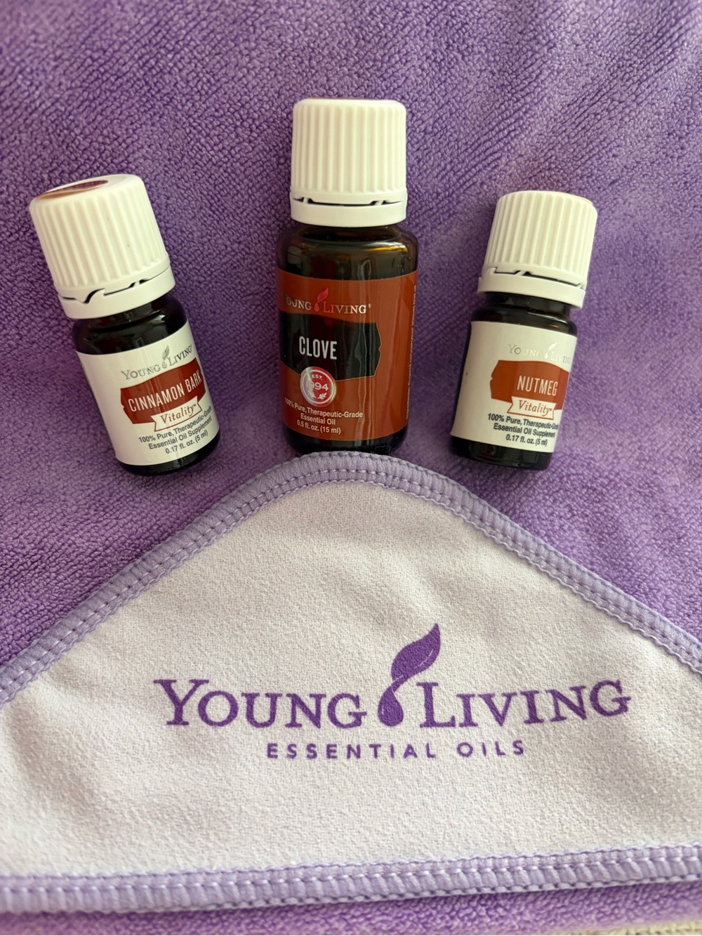 Young Living Essential Oils lot of 3